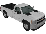 Chevrolet Silverado (2011) 3D Model