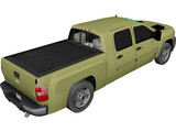 Chevrolet Silverado 3D Model preview