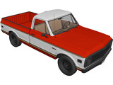 Chevrolet Silverado SS (2002) 3D Model preview