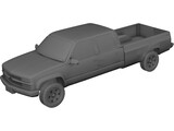 Chevrolet Silverado 3D Model preview