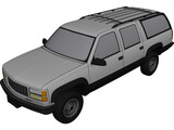 Chevrolet Suburban (1998) 3D Model preview