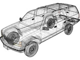 Chevrolet Suburban (1998) 3D Model