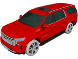 Chevrolet Suburban (2020) 3D Model preview