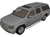 Chevrolet Suburban Z71 (2007) 3D Model preview