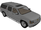 Chevrolet Suburban Z71 (2007) 3D Model