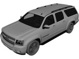 Chevrolet Suburban 3D Model preview