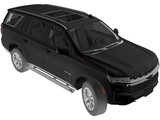 Chevrolet Tahoe Z71 (2021) 3D Model