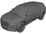 Chevrolet Traverse High Country (2020) 3D Model preview