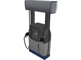Chevron Gas Pump 3D Model preview