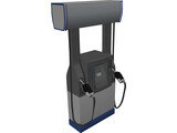 Chevron Gas Pump 3D Model