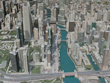 Chicago City, USA (2020) 3D Model preview