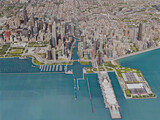 Chicago City, USA (2019) 3D Model