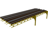 Chicago L-Track 3D Model preview