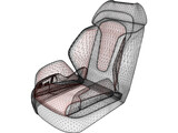 Child Seat 3D Model