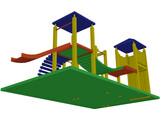 Children Playground 3D Model