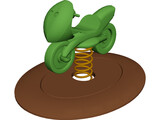 Children Playground Toy 3D Model preview