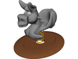 Children Playground Toy 3D Model preview