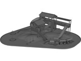 Children Playground 3D Model preview