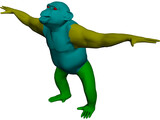 Chimpanzee 3D Model preview