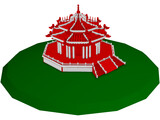 Chinese Building 3D Model