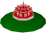 Chinese Building 3D Model