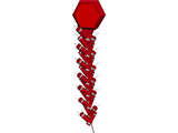 Chinese Firecracker 3D Model preview