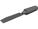 Chisel Tool 3D Model preview