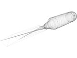 Chisel Tool 3D Model