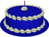 Chocolate Cake 3D Model preview