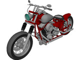 Chopper 3D Model preview