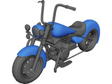 Chopper 3D Model preview