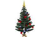 Christmas Tree 3D Model preview