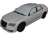 Chrysler 300 SRT LX2 (2018) 3D Model preview
