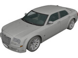 Chrysler 300C (2005) 3D Model preview