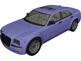 Chrysler 300C 3D Model preview