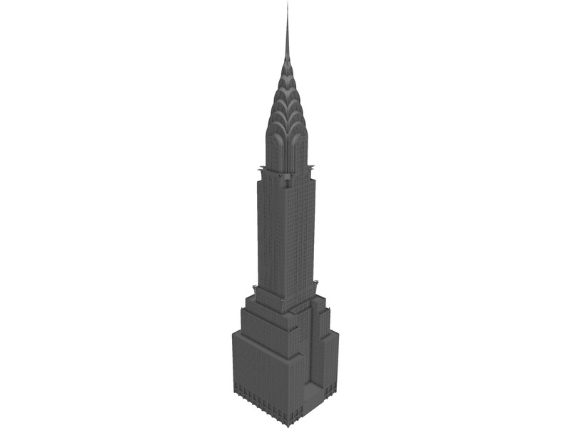Chrysler Building 3D Model