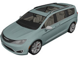 Chrysler Pacifica (2016) 3D Model preview