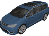 Chrysler Pacifica (2017) 3D Model preview