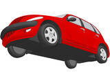 Chrysler PT Cruiser (2001) 3D Model