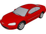 Chrysler Sebring Coupe (2001) 3D Model preview