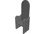 Church Chair 3D Model preview