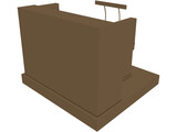 Church Organ 3D Model