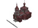 Church Russian 3D Model preview
