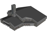 Church St.Pauls Lutheran 3D Model preview