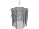 Church Tower 3D Model