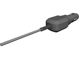Cigarette Lighter Car Adapter 3D Model preview