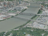 Cincinnati City, OH, USA (2020) 3D Model