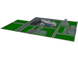Circular Glistens Leisure Center 3D Model preview