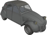 Citroen 2CV 3D Model
