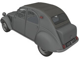 Citroen 2CV 3D Model